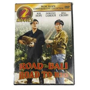 Road to Bali / Road to Rio (DVD, 2-Movie Collector’s Set, 2003) Bob Hope